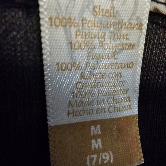 No Boundaries Black Faux Leather Distressed Grunge Structured Blazer Jacket - Picture 7 of 11